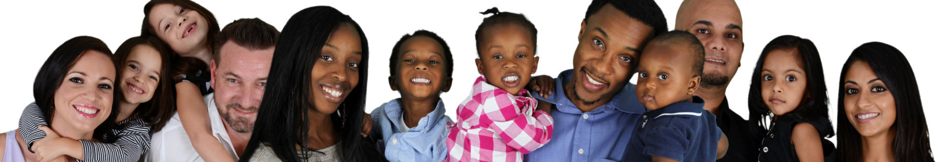 group of people showing their genuine smile